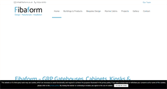 Desktop Screenshot of fibaform.co.uk